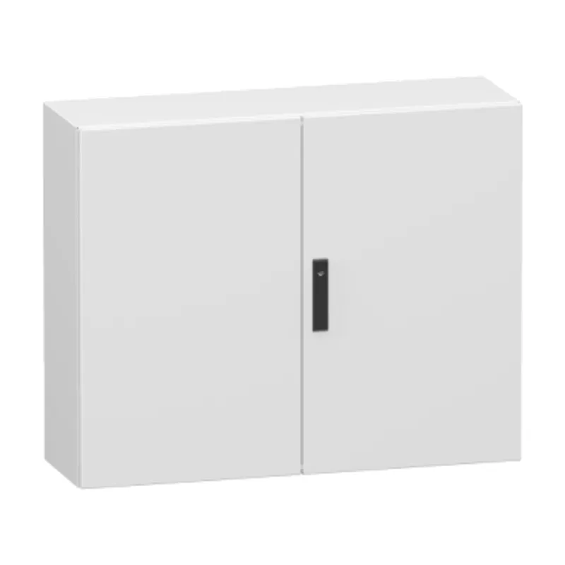 Double plain steel door, PanelSeT CRN, without mounting plate, 800x1000x300mm, IP55, IK10, RAL7035 — photo 1 of 3