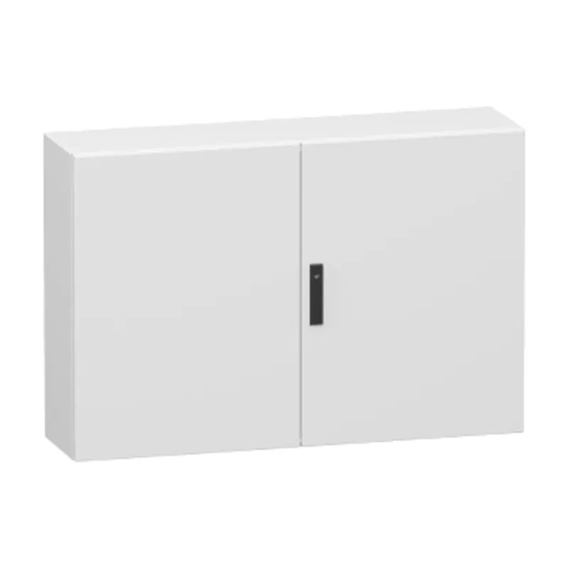 Double plain steel door, PanelSeT CRN, without mounting plate, 800x1200x300mm, IP55, IK10, RAL7035 — photo 1 of 3