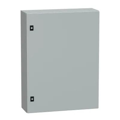 PanelSeT CRN plain door w/o mount.plate. H800xW600xD200 IP66 IK10 RAL7035..