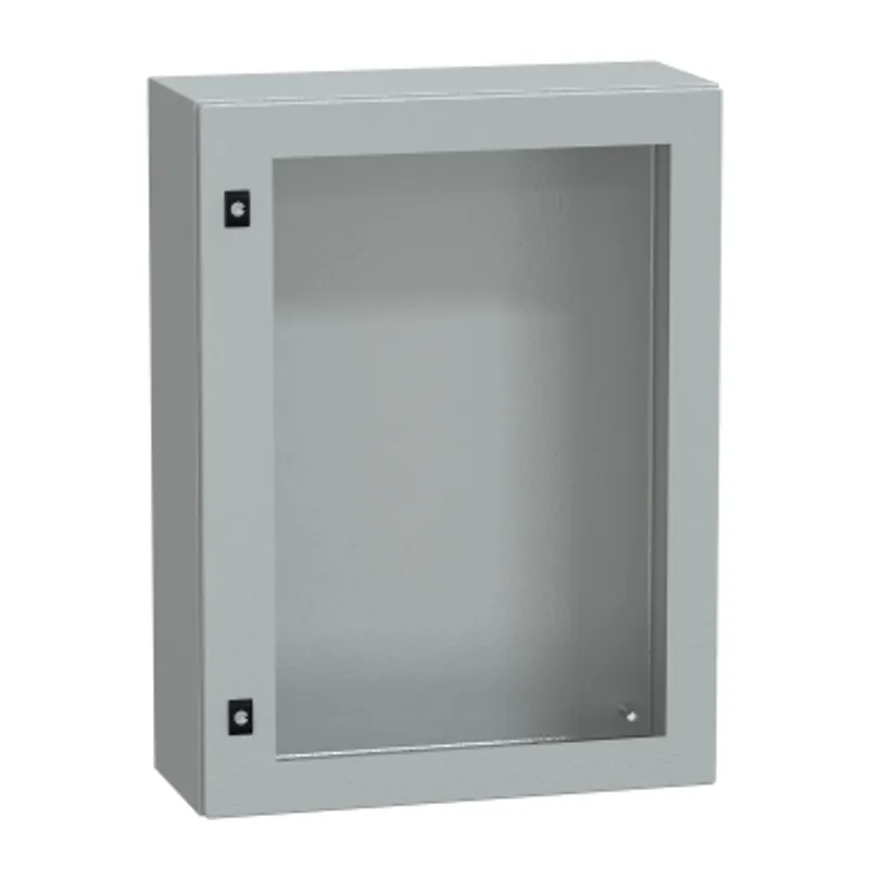 PanelSeT CRN tspt door w/o mount.plate. H800xW600xD250 IP66 IK08 RAL7035.. — photo 1 of 4