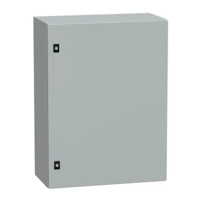 PanelSeT CRN plain door w/o mount.plate. H800xW600xD300 IP66 IK10 RAL7035..