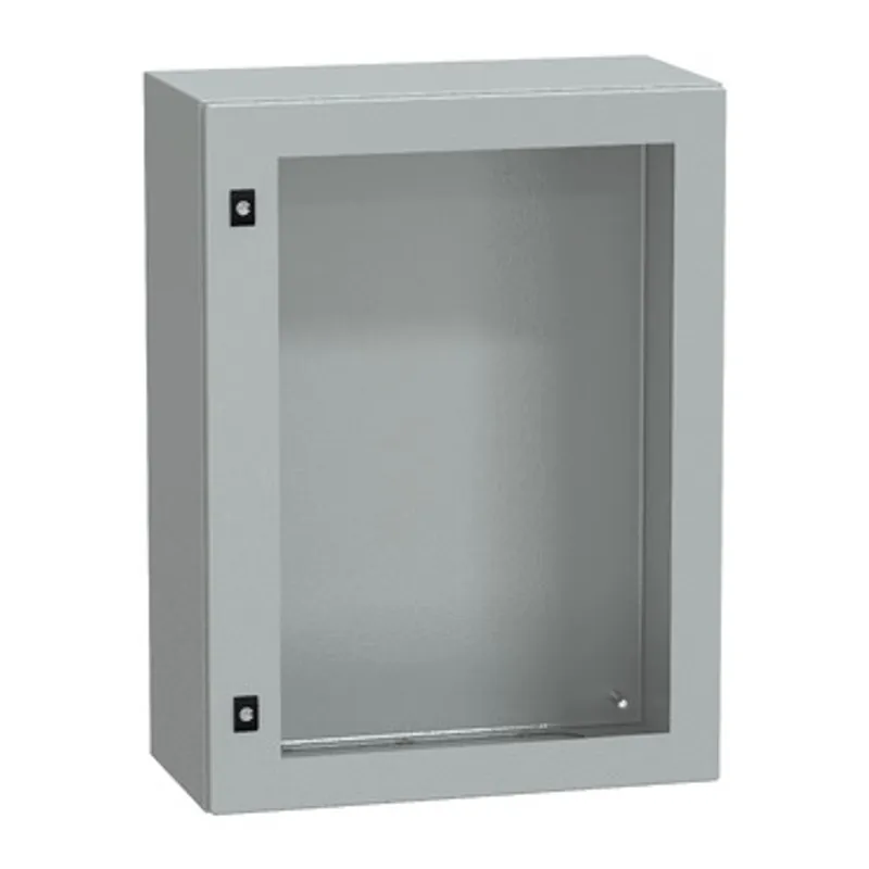 PanelSeT CRN tspt door w/o mount.plate. H800xW600xD300 IP66 IK08 RAL7035.. — photo 1 of 4