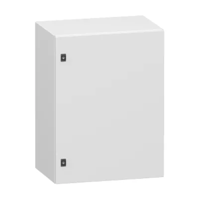 Plain steel door, PanelSeT CRN, without mounting plate, 800x600x400mm, IP66, IK10, RAL7035