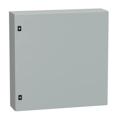 PanelSeT CRN plain door w/o mount.plate. H800xW800xD200 IP66 IK10 RAL7035..
