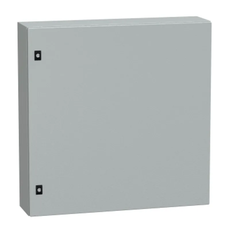 PanelSeT CRN plain door with mount.plate. H800xW800xD200 IP66 IK10 RAL7035.. — photo 1 of 2