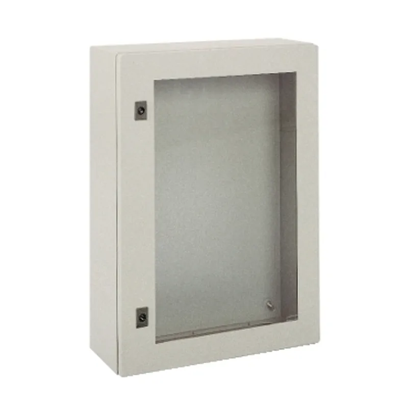 PanelSeT CRN tspt door w/o mount.plate. H800xW800xD300 IP66 IK08 RAL7035 — photo 4 of 4