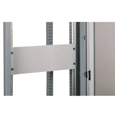 Actassi - 19" plain plate - 10U - steel - RAL7035 - 15/10mm