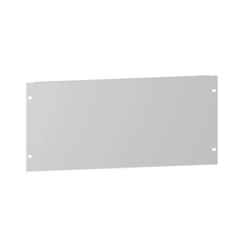 Actassi - 19" plain plate - 5U - steel - RAL7035 - 15/10mm