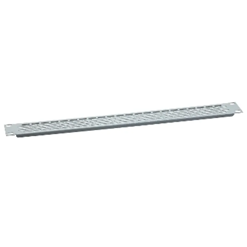 Actassi - 19" perforated plate - 3U - steel - RAL7035 - 15/10mm