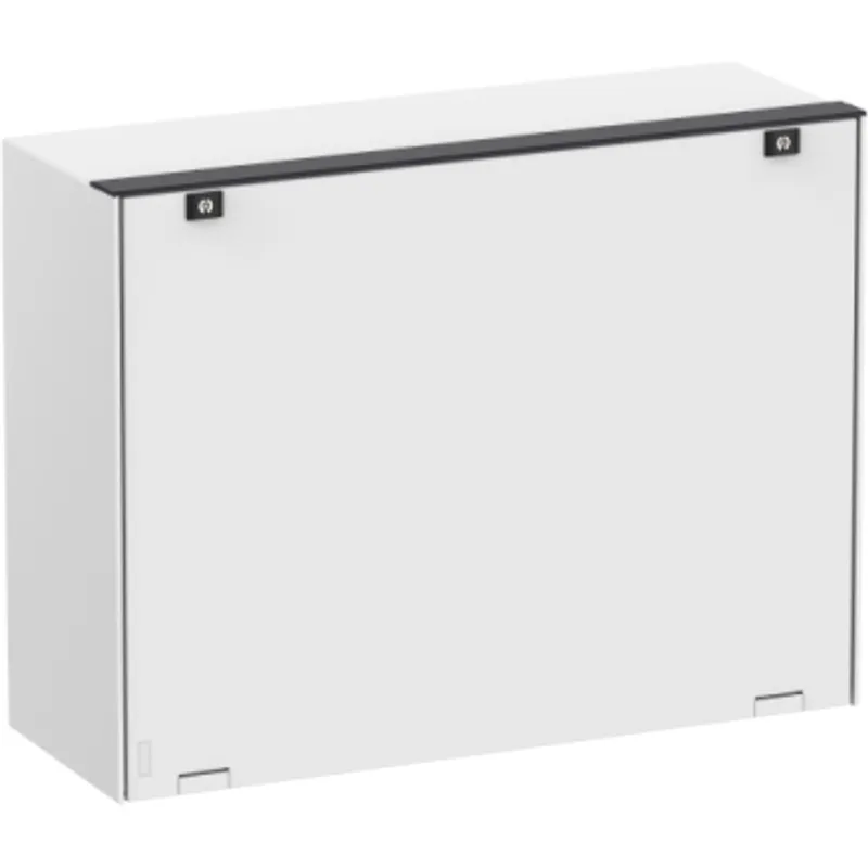Self adhesive and fixed canopy for PLM landscape enclosure W847xD62 mm - RAL9005 — photo 2 of 3