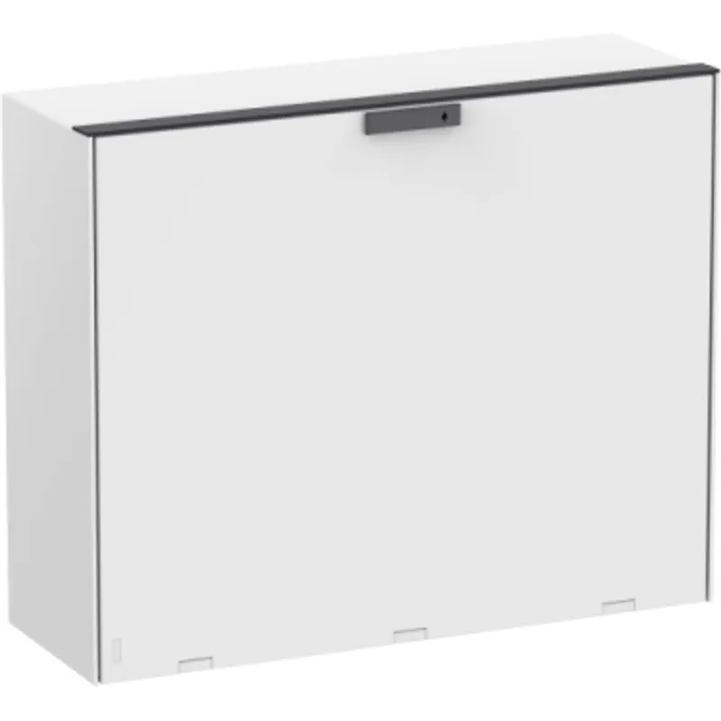 Self adhesive and fixed canopy for PLM landscape enclosure W1056xD62 mm - RAL9005 — photo 2 of 3