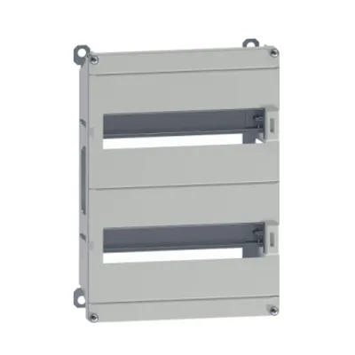 Modular chassis DLM type for PanelSeT WM enclosure, 24 modules, H400xW300mm.