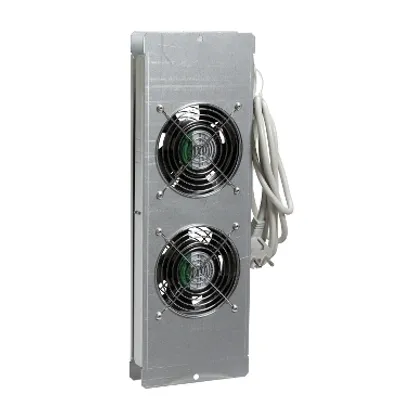 Actassi - ventilation plate with 2 cut-outs with fan