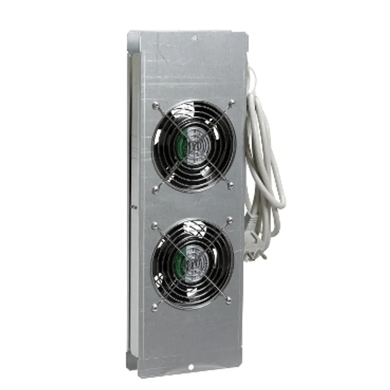 Actassi - ventilation plate with 2 cut-outs with fan