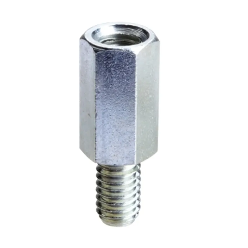 Hexagonal spacers M6 height 40 for raising mounting plates, etc. Supply: 100