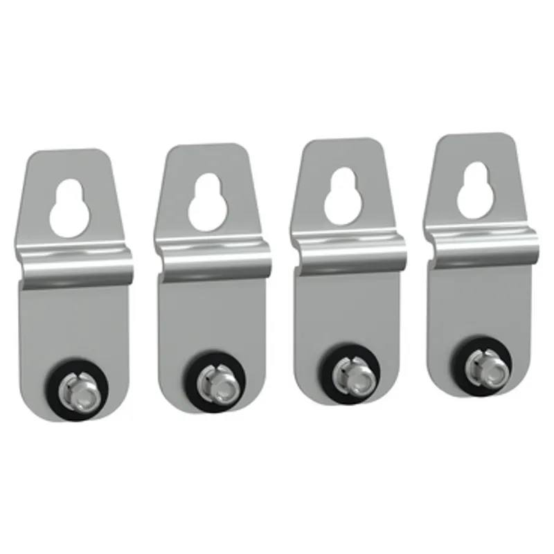 4 wall fixing brackets stainless 304 for PanelSeT SMX.