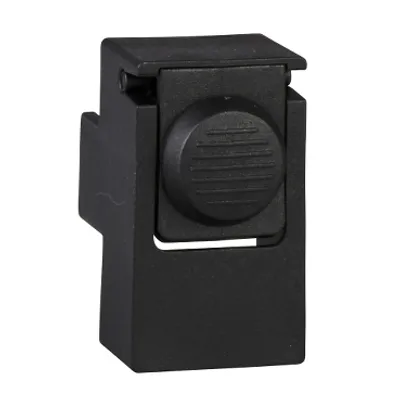 Shape insert - push button