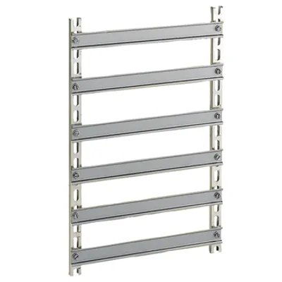 Symmetrical mounting chassis (6 rails) for enclosure dimensions H600xW600mm