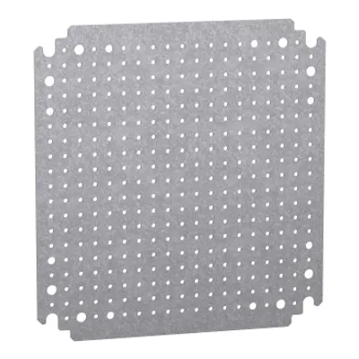 Schneider Electric NSYMF33 – Microperforated mounting plate H300xW300 w/holes diam 3,6mm on 12,5mm pitch