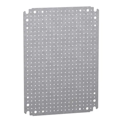 Schneider Electric NSYMF43 – Microperforated mounting plate H300xW400 w/holes diam 3,6mm on 12,5mm pitch