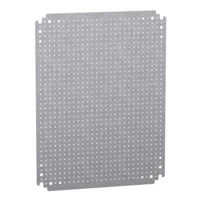 Schneider Electric NSYMF54 – Microperforated mounting plate H500xW400 w/holes diam 3,6mm on 12,5mm pitch