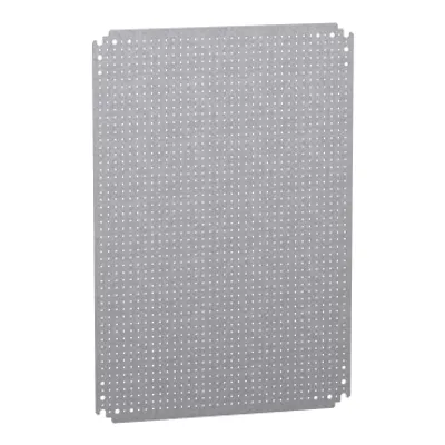 Schneider Electric NSYMF75 – Microperforated mounting plate H700xW500 w/holes diam 3,6mm on 12,5mm pitch