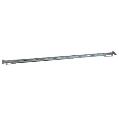 Depth-adjustable rail with supports, PanelSeT SFN, PanelSeT SF, PanelSeT SM, for electrical enclosure W800mm , steel