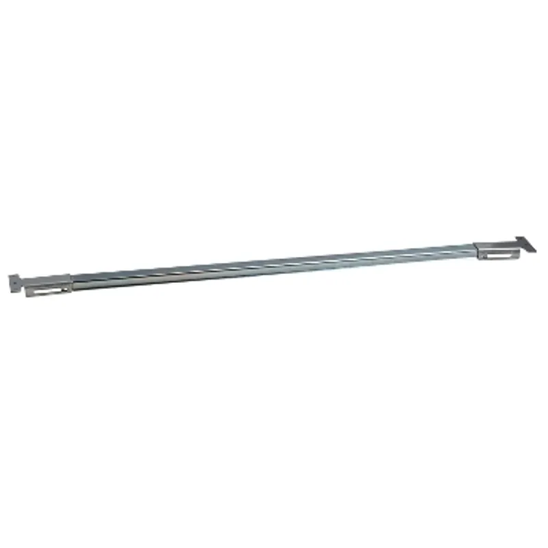 Depth-adjustable rail with supports, PanelSeT SFN, PanelSeT SF, PanelSeT SM, for electrical enclosure W800mm , steel