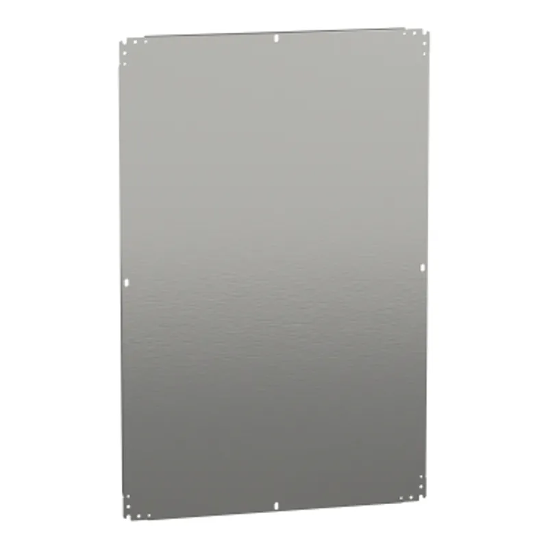 Plain mounting plate H1200xW800mm made of galvanised sheet steel — photo 1 of 2