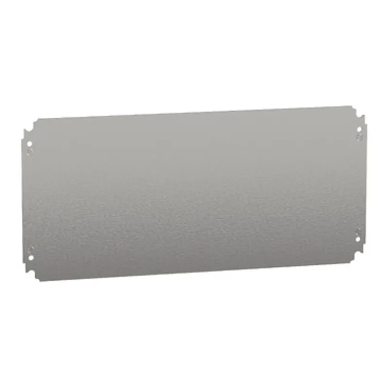 Plain mounting plate H300xW600mm made of galvanised sheet steel — photo 1 of 2
