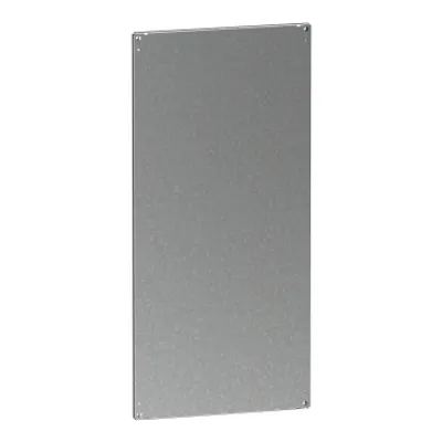 Wide mounting plate, PanelSeT SFN, PanelSeT SF, for electrical enclosure H1800 W800mm, galvanized steel