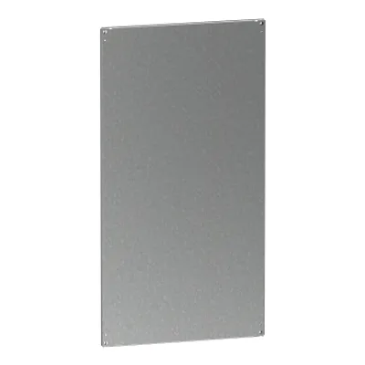 Wide mounting plate, PanelSeT SFN, PanelSeT SF, for electrical enclosure H2000 W1000mm, galvanized steel