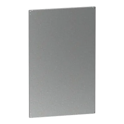 Wide mounting plate, PanelSeT SFN, PanelSeT SF, for electrical enclosure H2000 W1200mm, galvanized steel