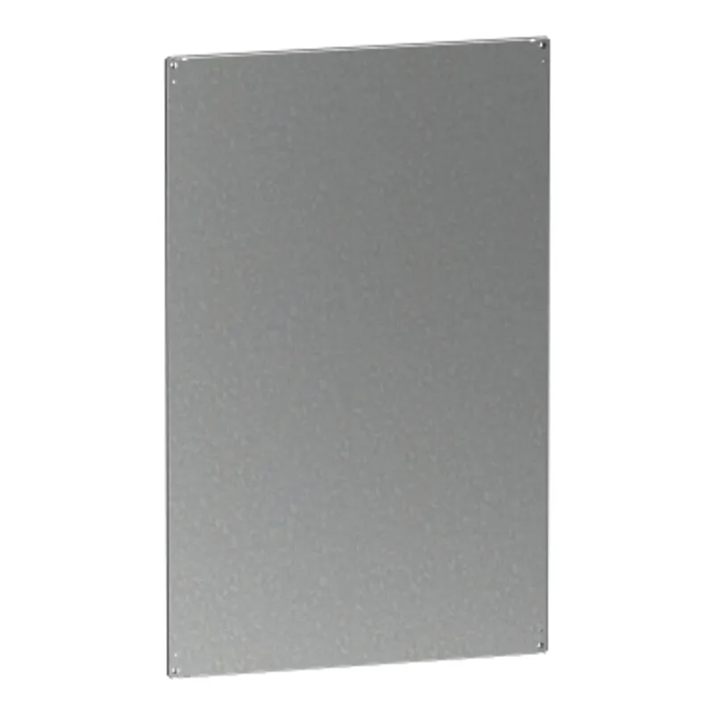 Wide mounting plate, PanelSeT SFN, PanelSeT SF, for electrical enclosure H2000 W1200mm, galvanized steel — photo 1 of 5