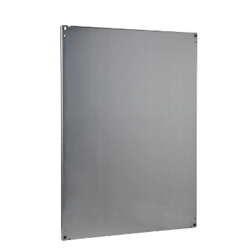 Plain mounting plate, PanelSeT SFN, PanelSeT SF, PanelSeT SM, for electrical enclosure H2000 W1600mm, galvanized steel