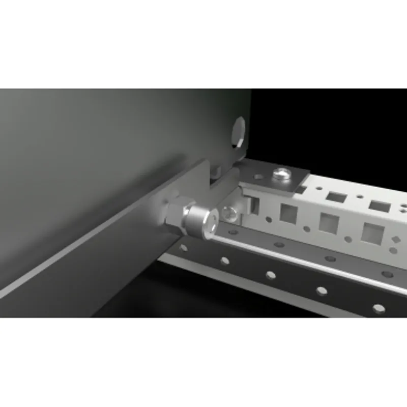 Wide mounting plate, PanelSeT SFN, PanelSeT SF, for electrical enclosure H2000 W800mm, galvanized steel — photo 4 of 5