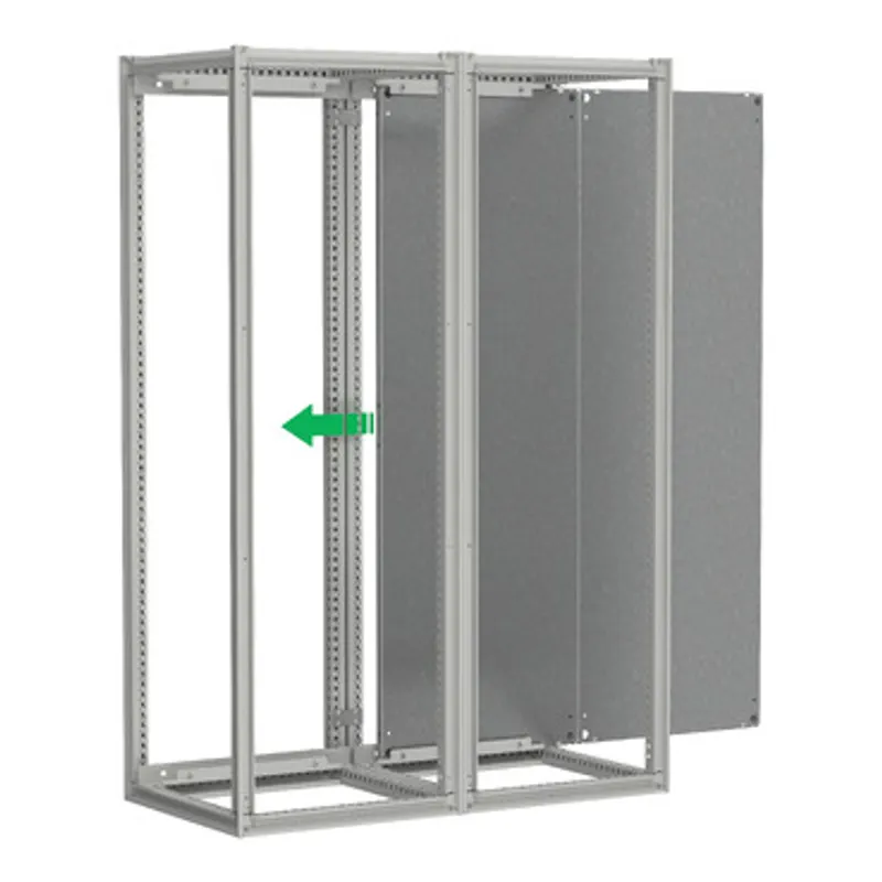 Wide mounting plate, PanelSeT SFN, PanelSeT SF, for electrical enclosure H2000 W800mm, galvanized steel — photo 3 of 5