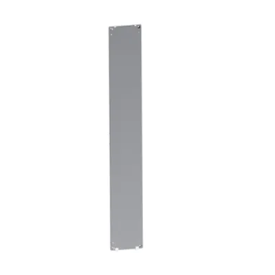 Plain mounting plate, PanelSeT SFN, PanelSeT SF, for electrical enclosure H2200 W400mm, galvanized steel