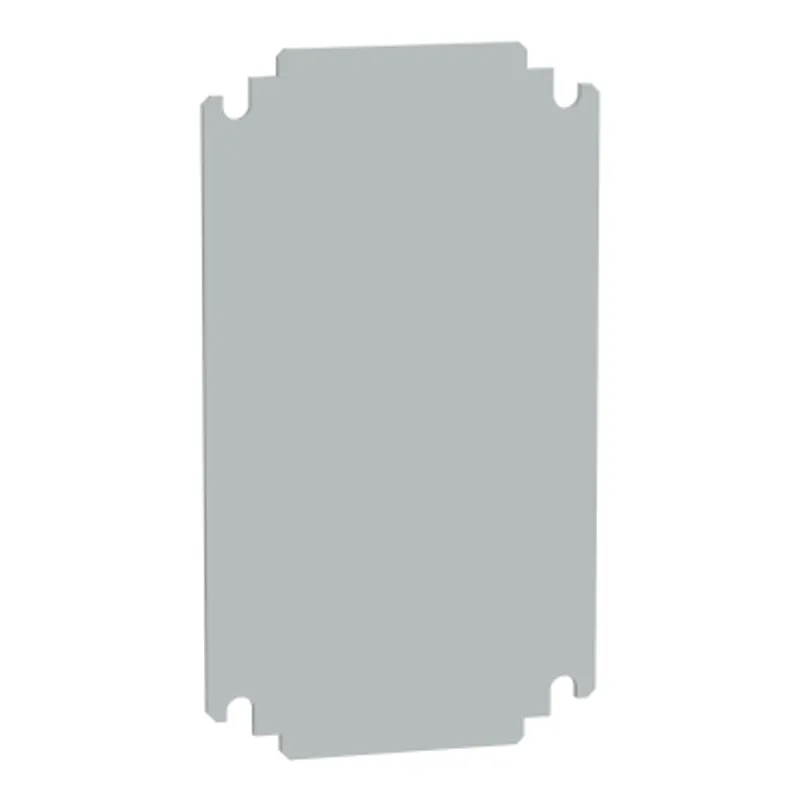 Insulating mounting plate for enclosure H300xW200mm made of polyester
