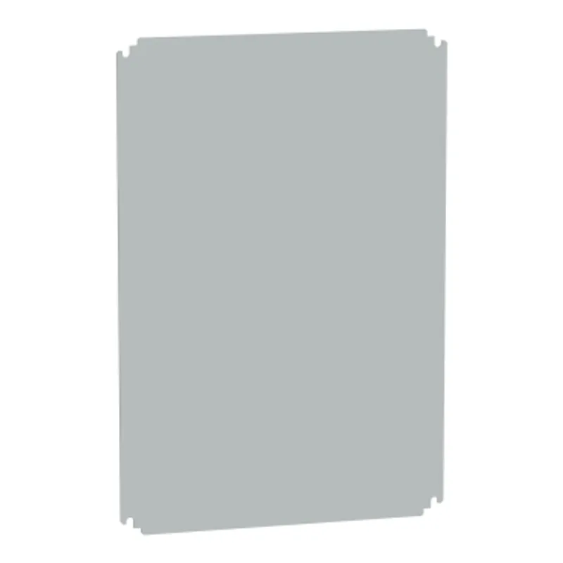 Insulating mounting plate for enclosure H700xW500mm made of polyester