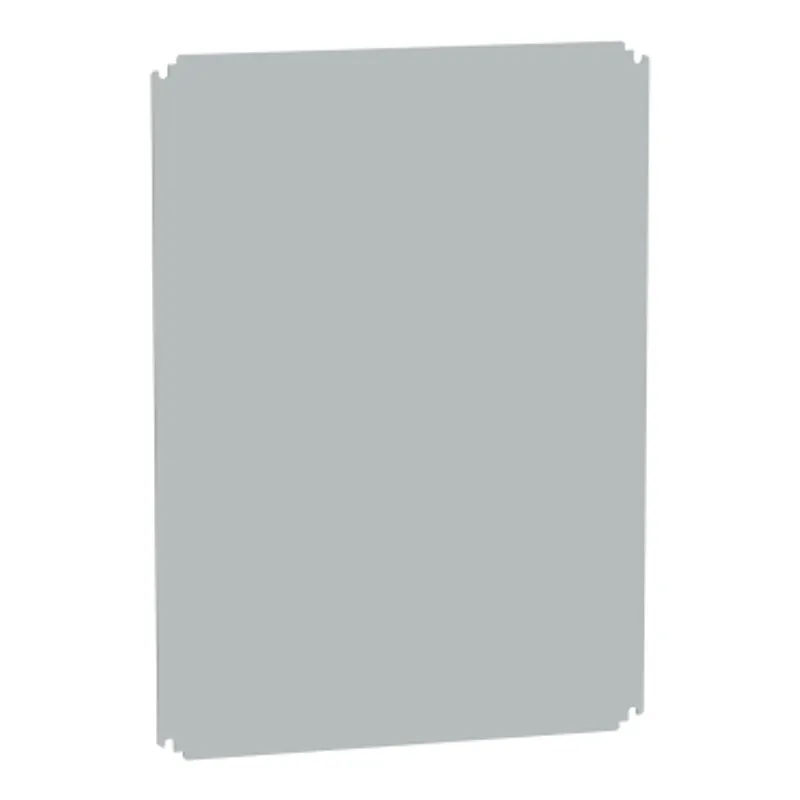 Insulating mounting plate for enclosure H800xW600mm made of polyester