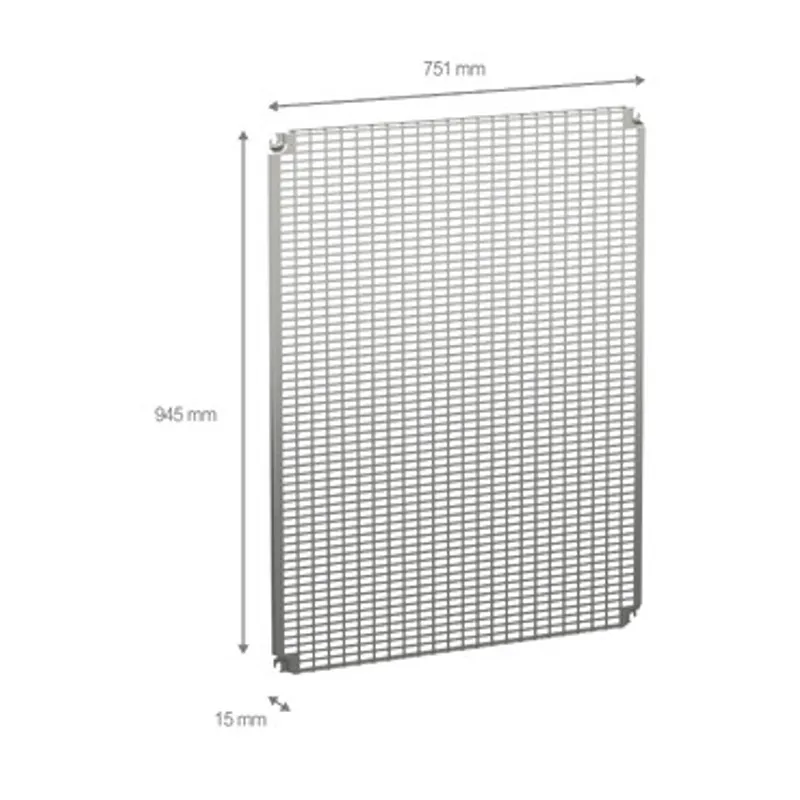 Monobloc perforated plates H1000xW800mm with universal perforations 11x26mm — photo 2 of 2