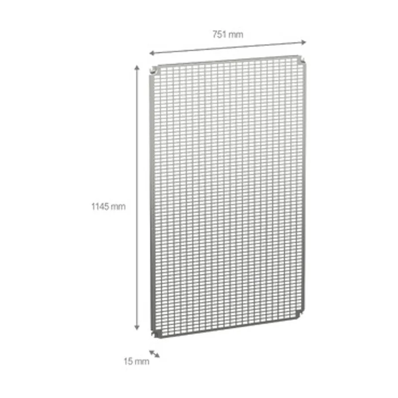 Monobloc perforated plates H1200xW800mm with universal perforations 11x26mm — photo 2 of 2