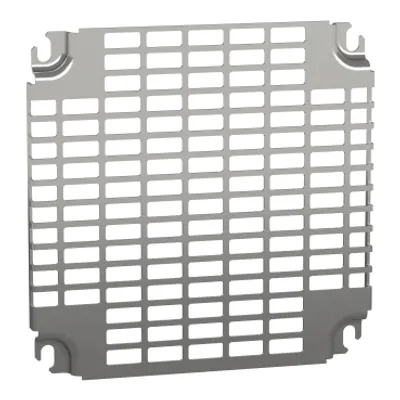 Schneider Electric NSYMR33 – Monobloc perforated plates H300xW300mm with universal perforations 11x26mm