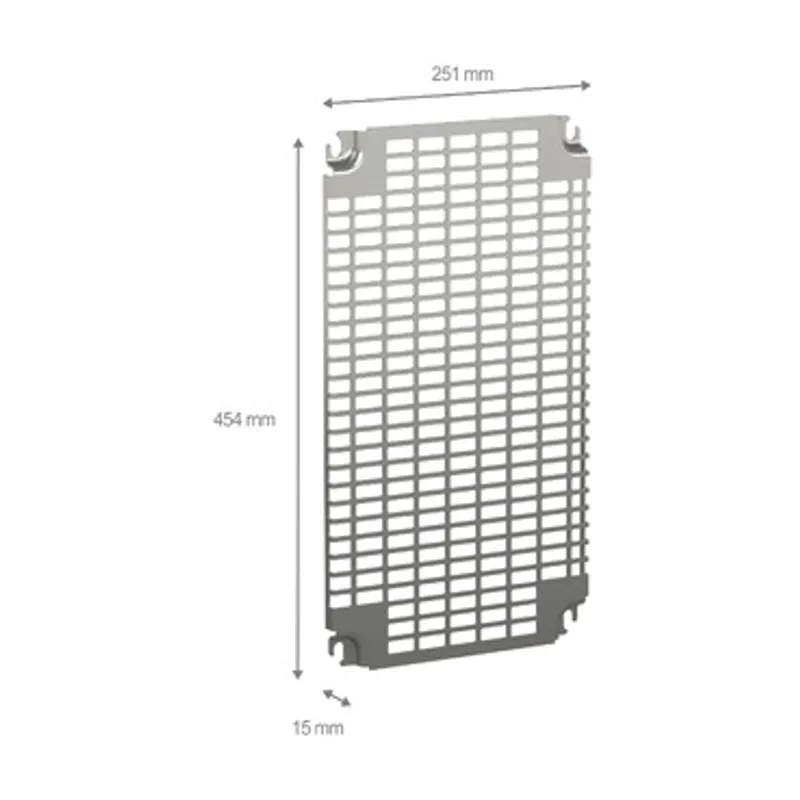 Monobloc perforated plates H500xW300mm with universal perforations 11x26mm — photo 2 of 2