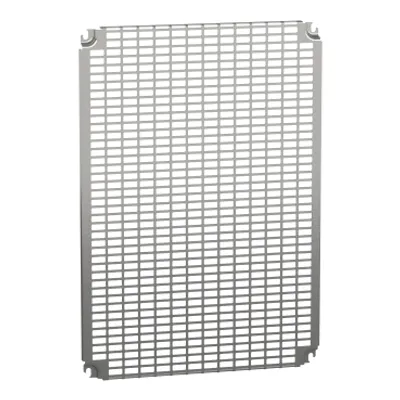 Schneider Electric NSYMR75 – Monobloc perforated plates H700xW500mm with universal perforations 11x26mm