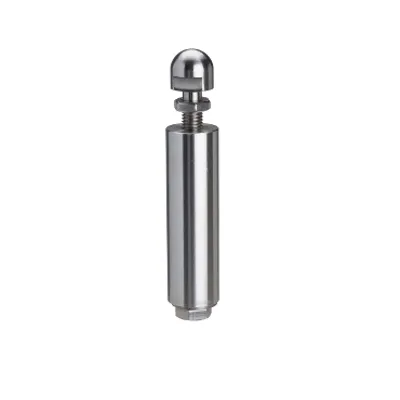 4 hygienic stainless-steel adjustable screw jack - height: 200 mm
