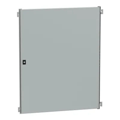 Internal door for PanelSeT WM encl.H1000xW800 steel, RAL7035.Adjustable in depth
