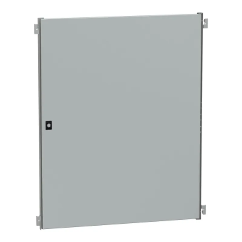 Internal door for PanelSeT WM encl.H1000xW800 steel, RAL7035.Adjustable in depth