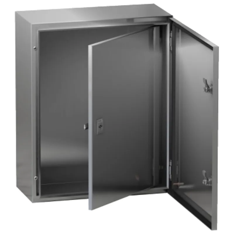 Internal door for PanelSeT WM encl. H400xW300 steel, RAL7035.Adjustable in depth — photo 1 of 2
